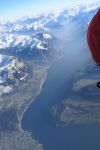 Ballonfahrt über die Alpen mit dem Heissluftballon