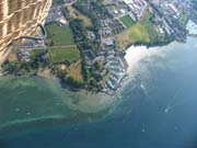 Konstanz und der Bodensee aus dem Heissluftballon